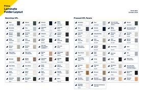 Prime Laminate Folder Layout