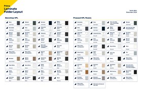 Prime Laminate Folder Layout